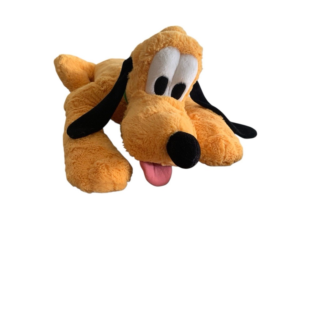 Disney Theme Parks Authentic Original Pluto Plush Toy Mickey’s Dog Large 19”